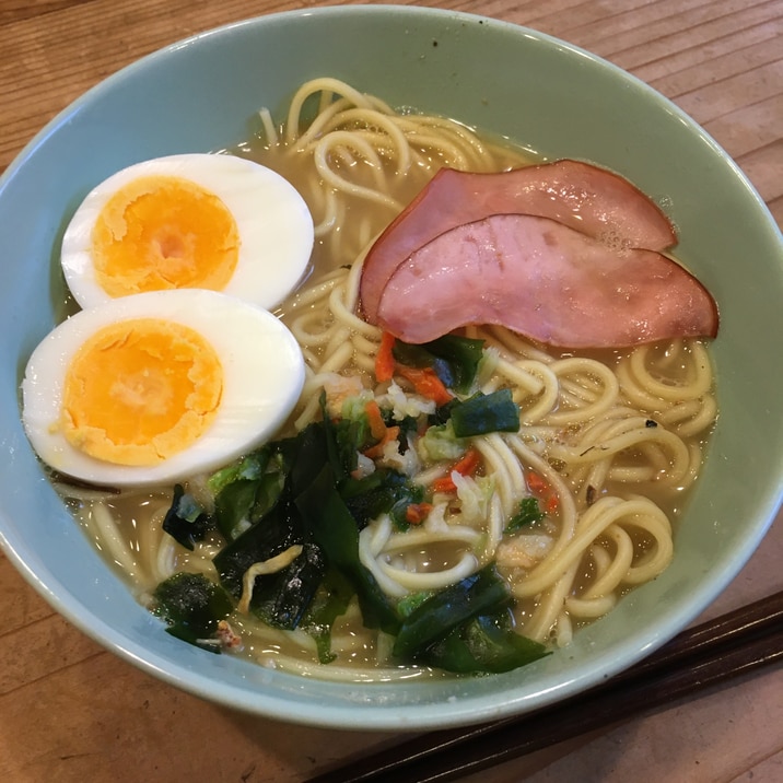 有り合わせでも良い！魚介系ラーメン